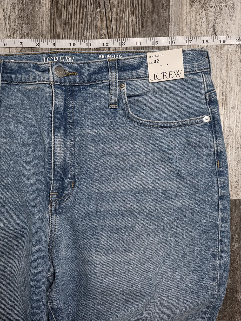 J. Crew Women's Vintage Inspired High-rise Stright Leg Jeans Sz 32 *NWT (2024)